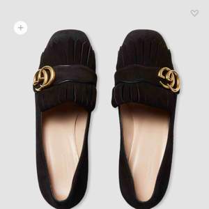 Snygga trendiga mocka-skor från Gucci! Flitigt bloggade och superbekväma