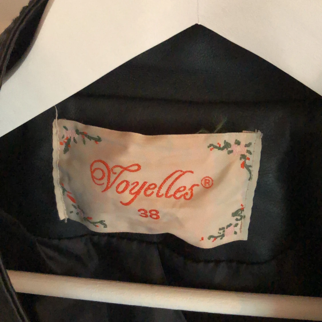 Svart motorcykel jacka  - 91