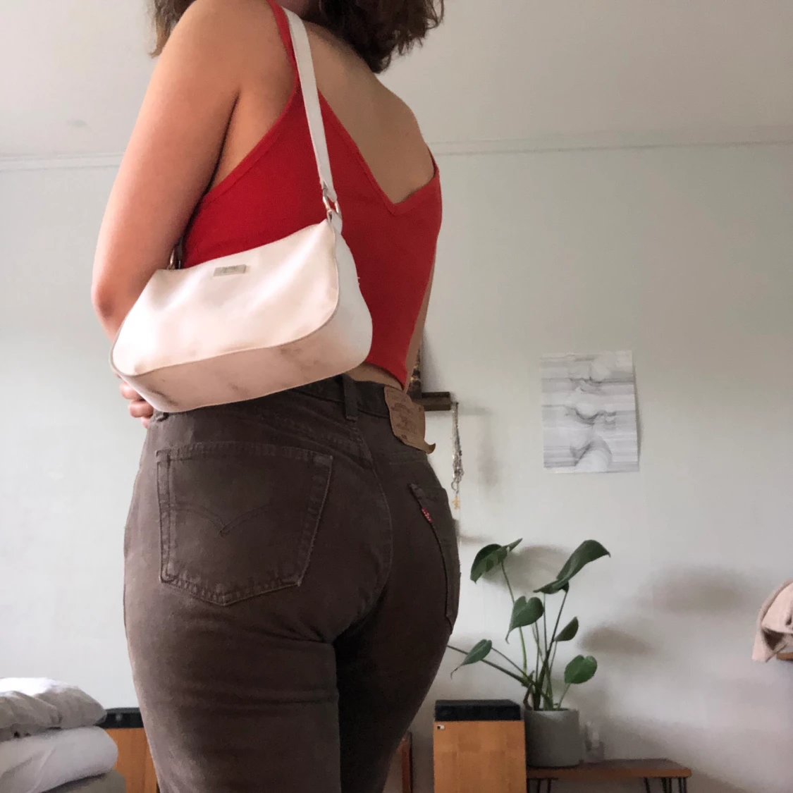 Röd topp ❤️ - 90