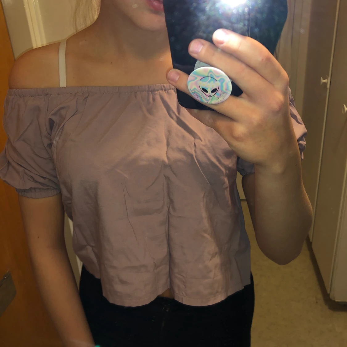 Offshoulder topp - 90