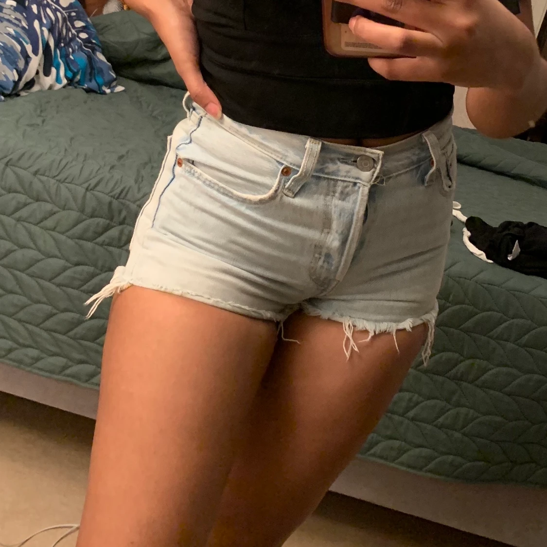 Levis 501 shorts storlek 25