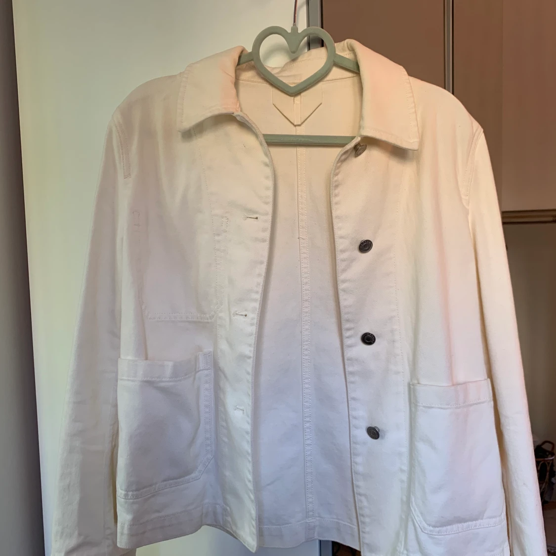 Vit jacka - 90