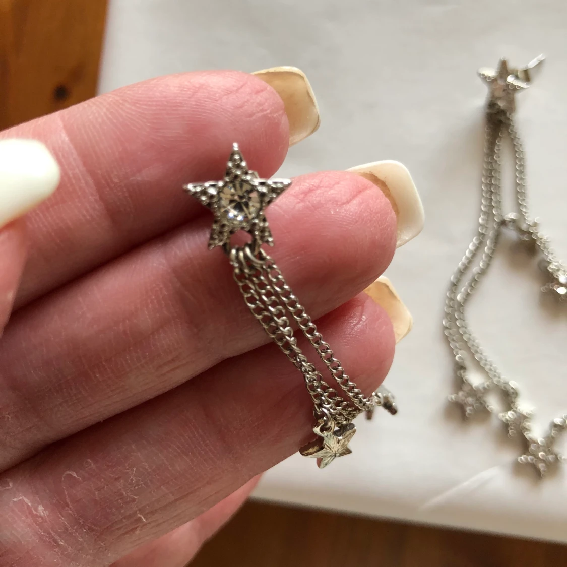 Långa stjärnörhängen - 90