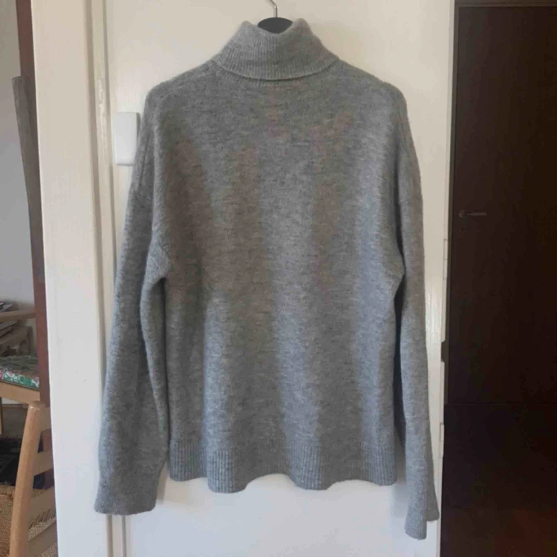 Stickad polotröja  - 90