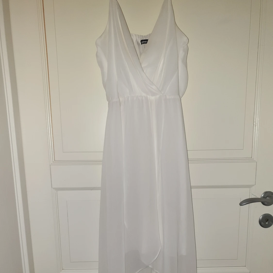 Vit långklänning 