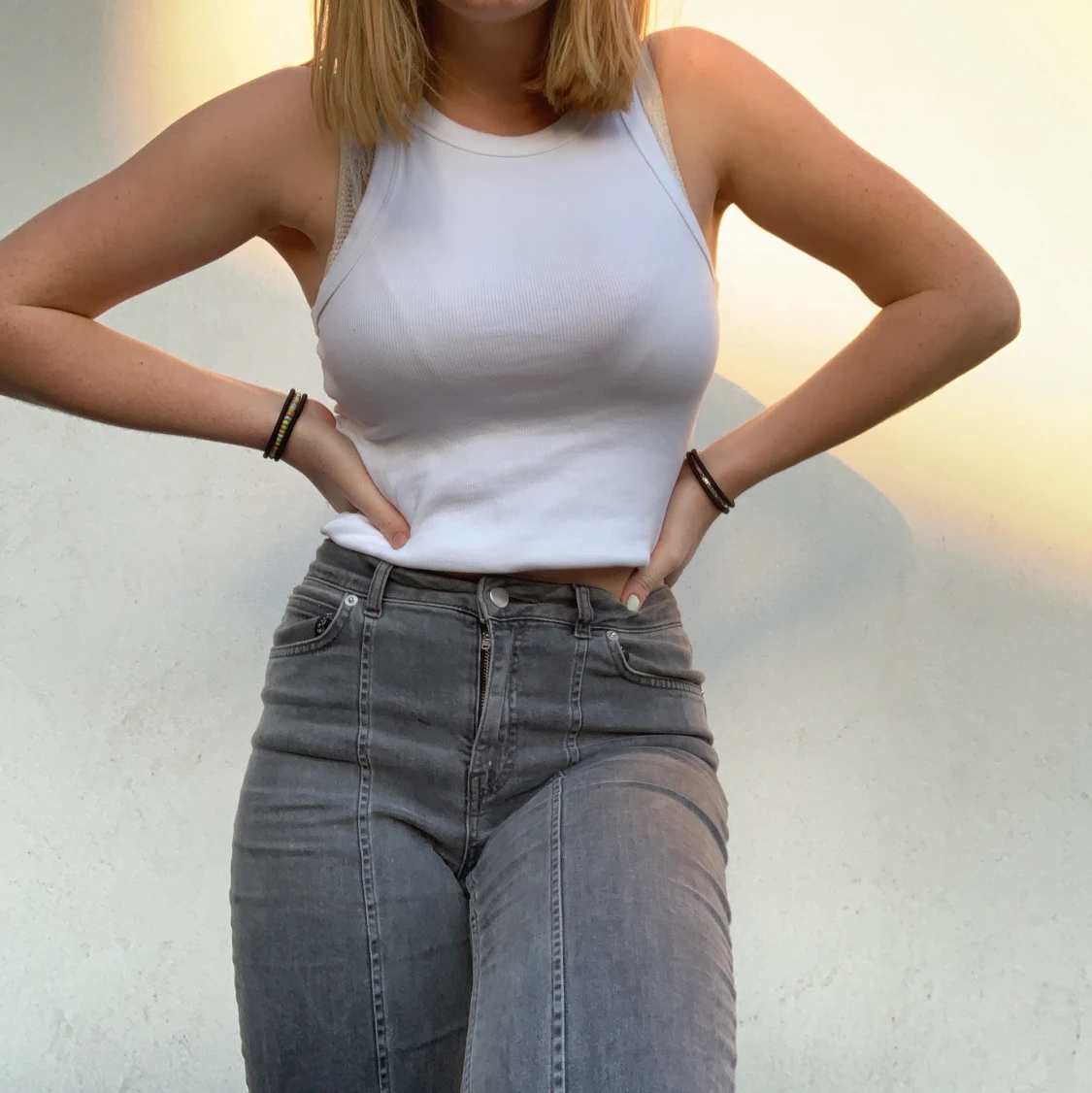 Stretchiga jeans från AFJ x NAKD - 91