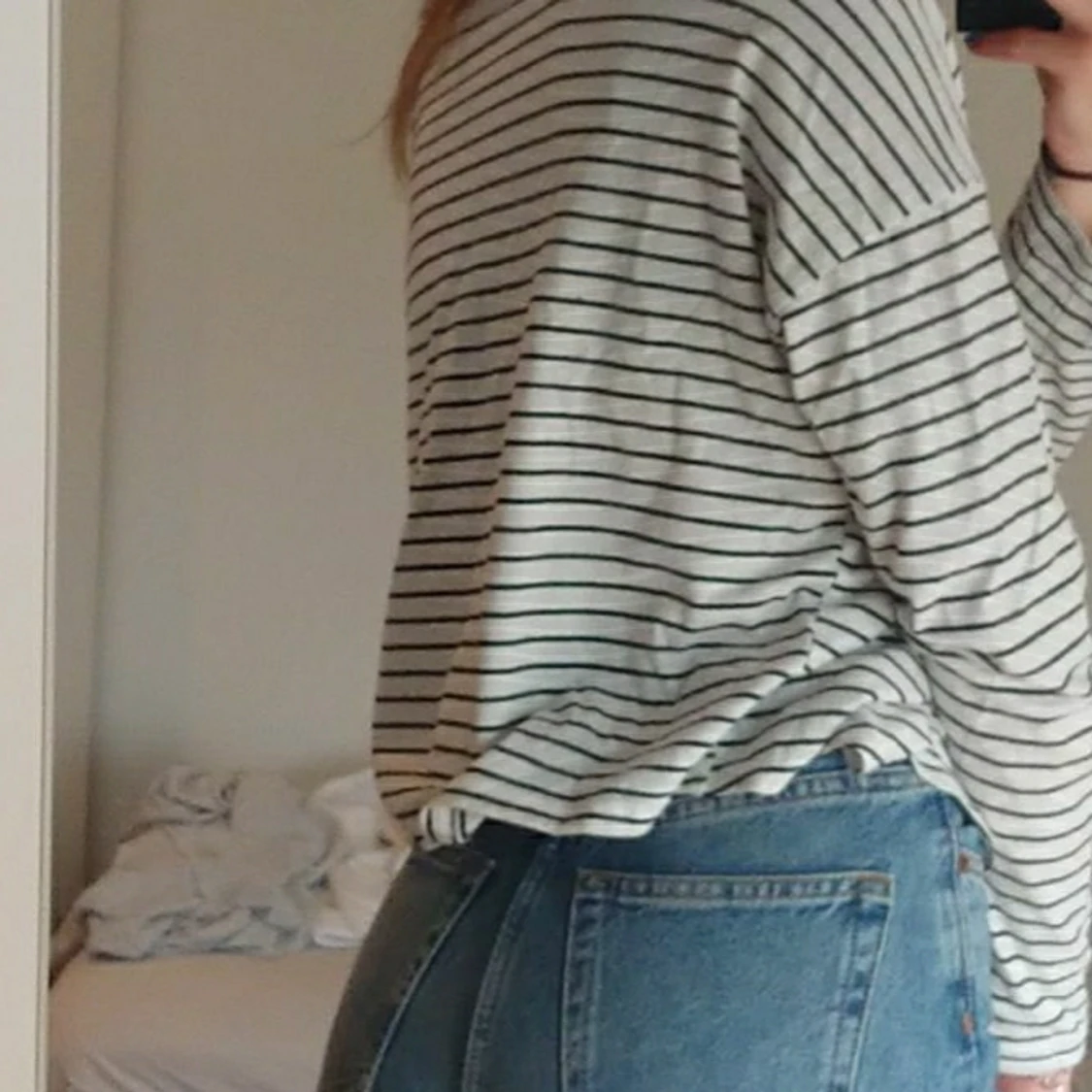 soft forever 21 randig tröja i storlek s - 91