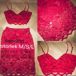  - Ny pris 379kr Mitt pris 250kr Oanvänd Storlek M men man kan använda den även om man har storlek S & L