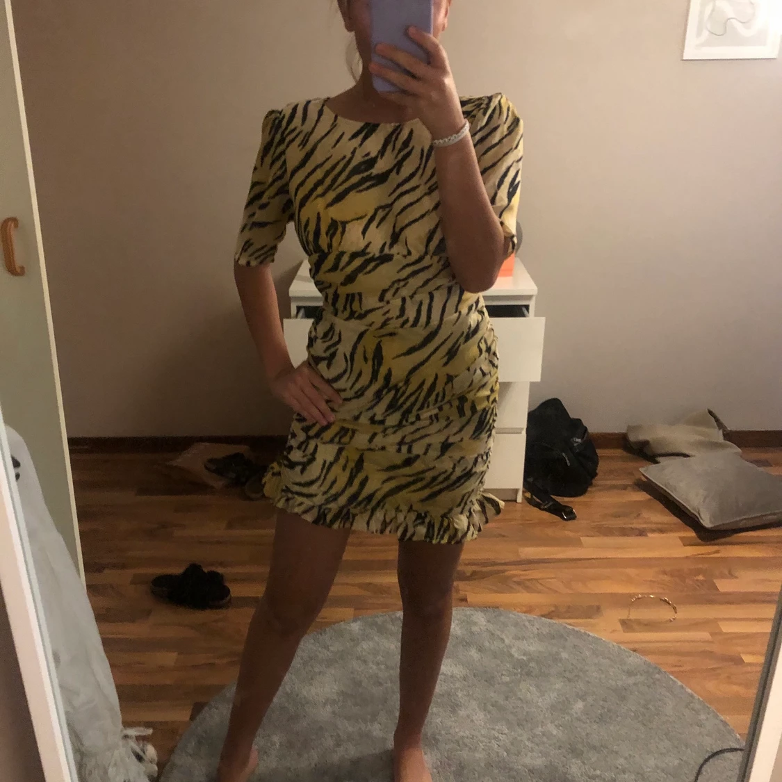 Tiger klänning  - 90