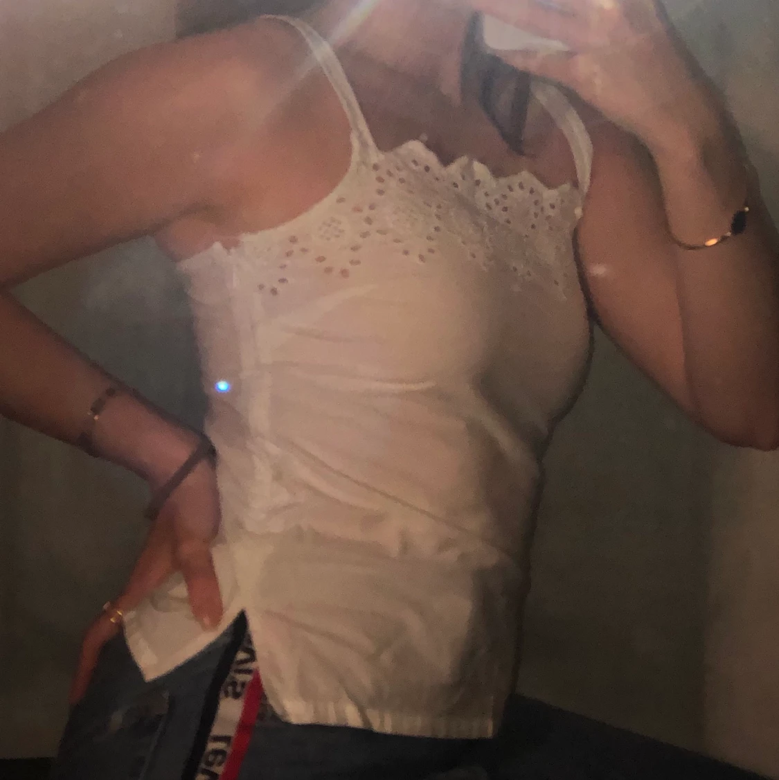 Vitt linne från bikbok - 91