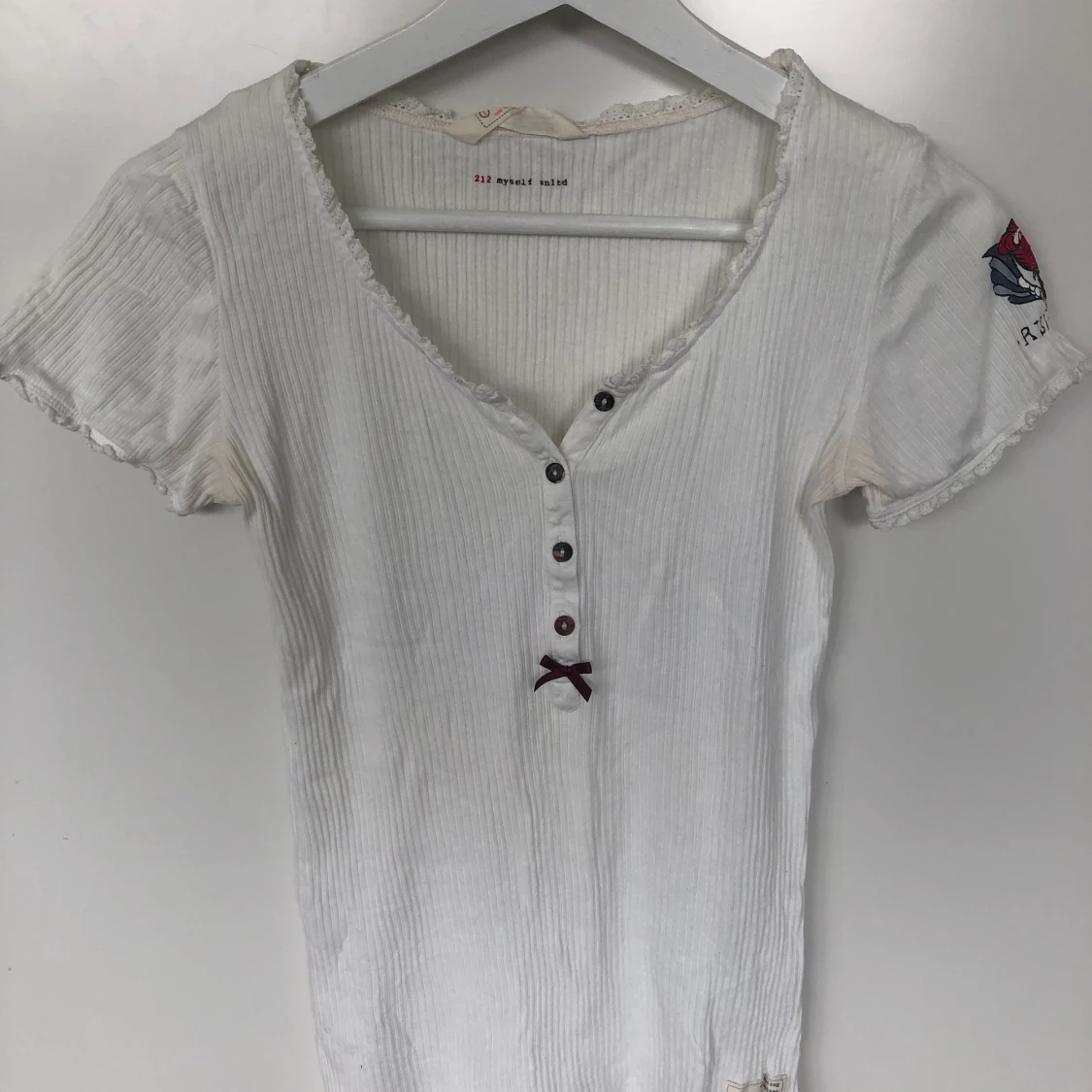 Vit Odd Molly t-shirt storlek 1 (S)