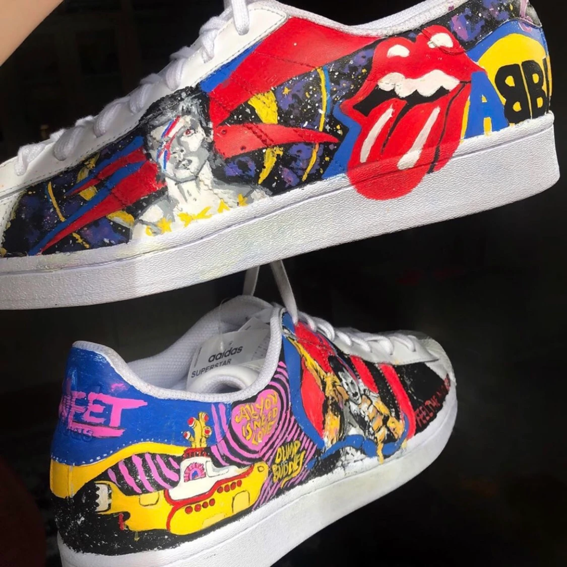 Customized shoes/clothing by me🥰✨