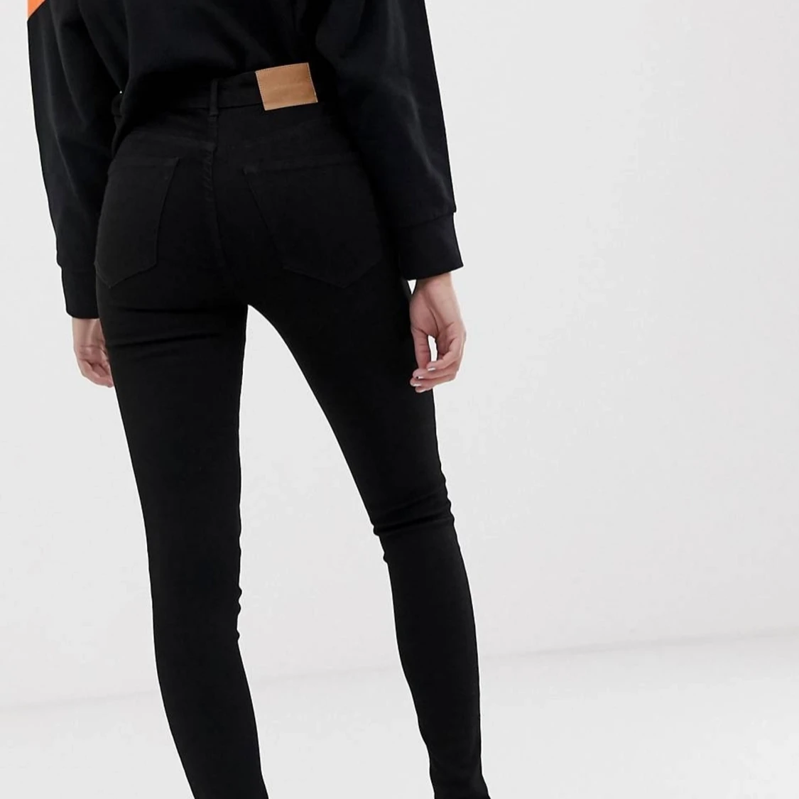 Pull & Bear skinny jeans, hög midja, 42, Budgivning - 91