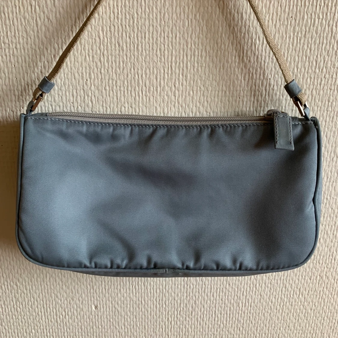 Baby blue prada tessuto bag  - 90