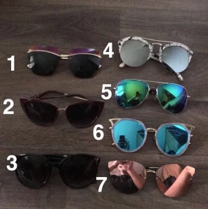 Solglasögon i alla stilar!  - Solglasögon i alla möjliga stilar och passformer. Skriv i dm så kan vi diskutera ett pris! 