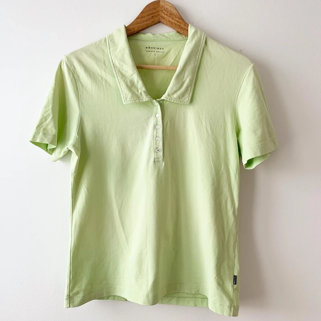 Limegrön piké - 90