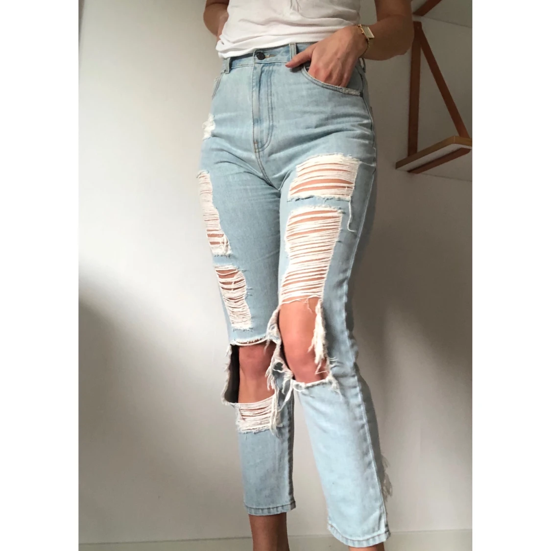 Slitna jeans - 90