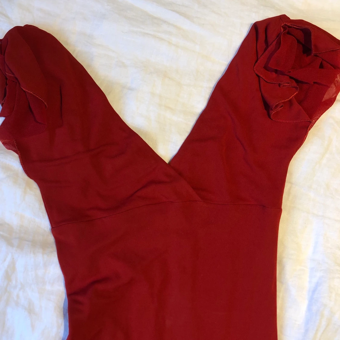 Röd klänning  - 90