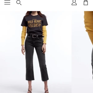 Korta straight jeans - Säljer ett par jeans från Gina. Använda ett fåtal gånger. 449kr ny pris men jag säljer för 199kr