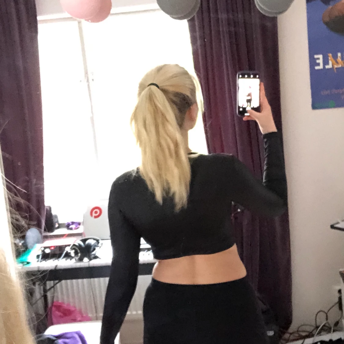 Tight glansig tröja - 91