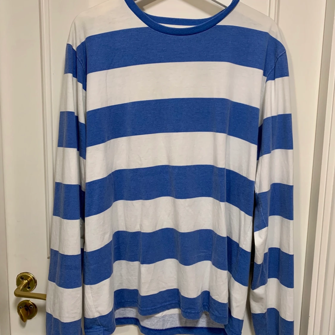 Randig tröja, second hand, S-L - 90