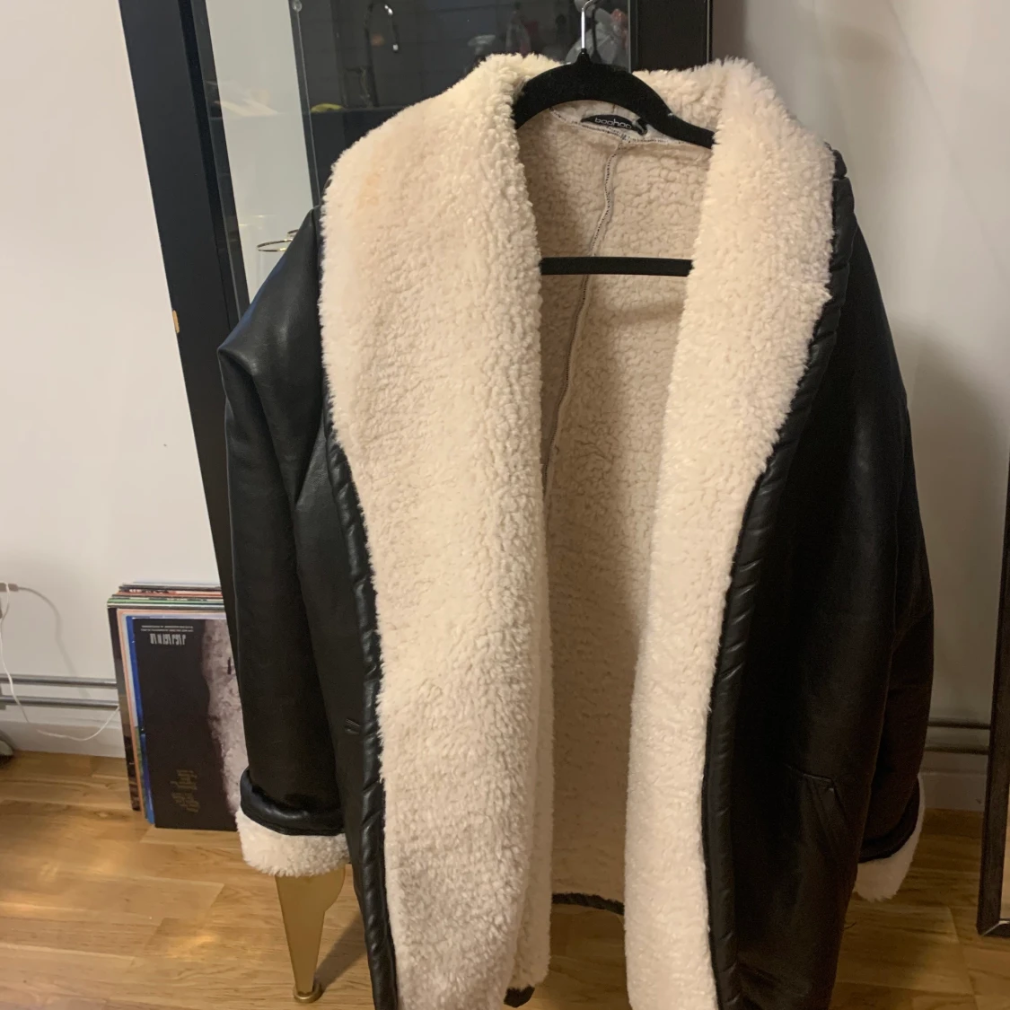 Vintage pilotjacka vinter