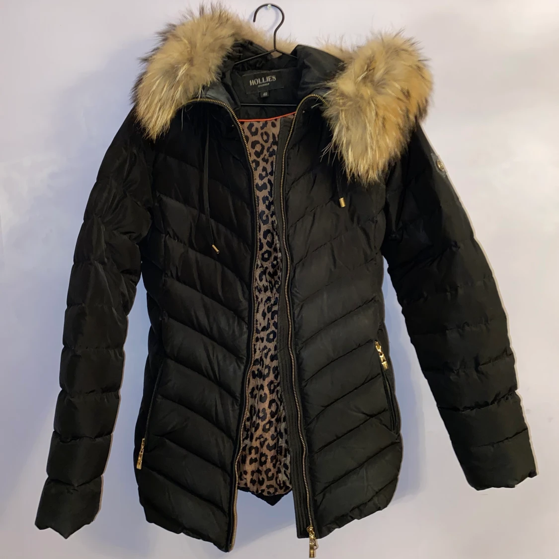 Hollies jacka med päls 