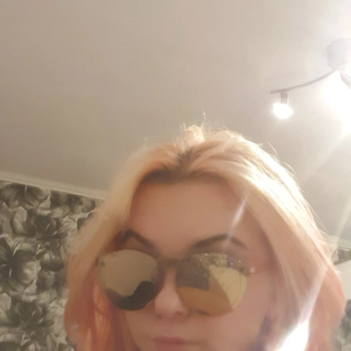 Rosa/roséguld Solglasägon - 90