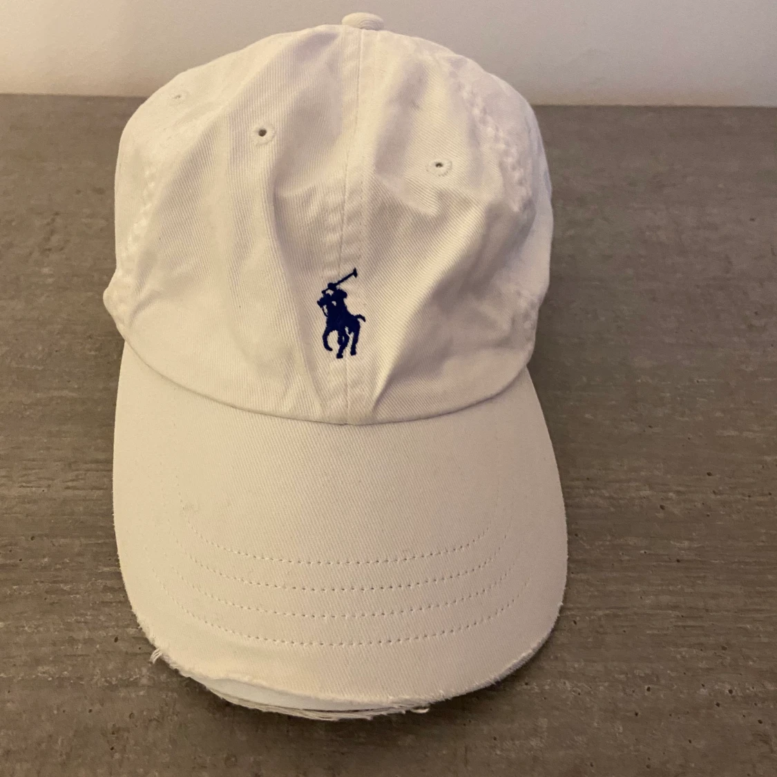 Polo ralph Lauren keps vit äkta 