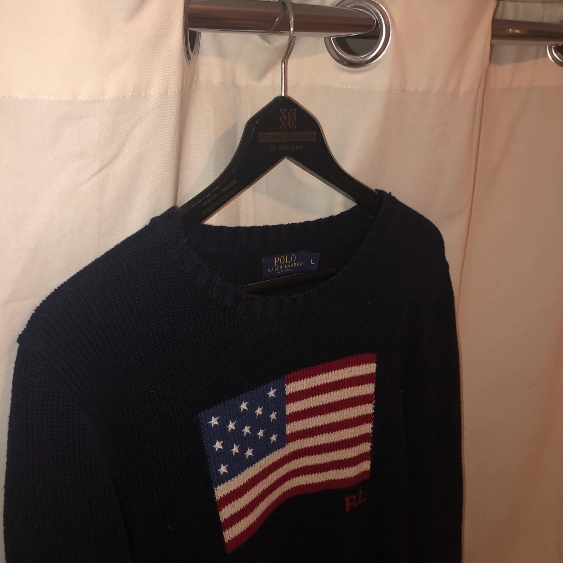 Ralph Lauren tröja, storlek L men är liten i storleken - 90