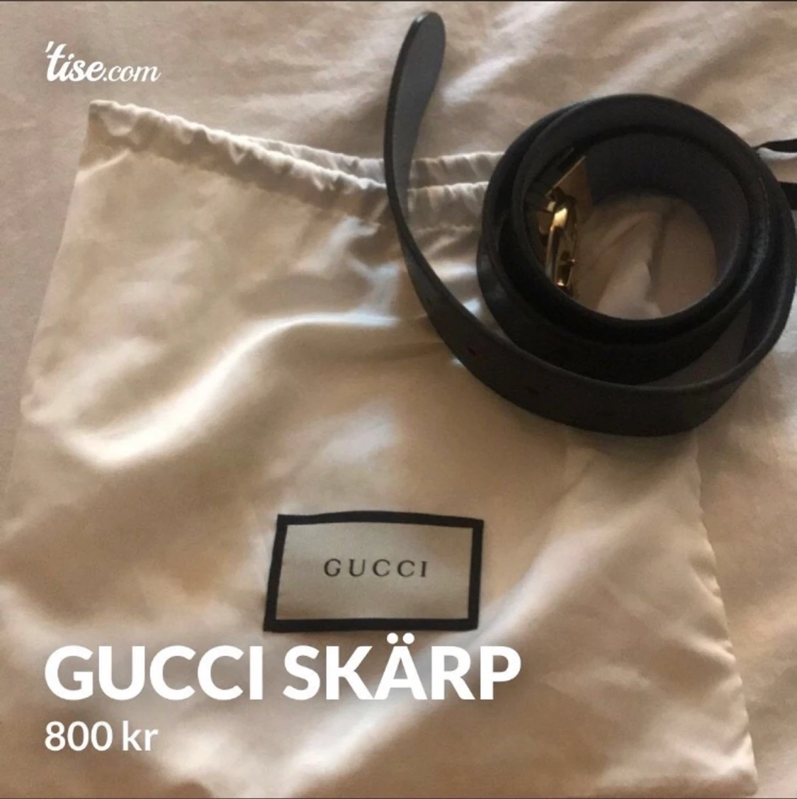 Gucci bälte