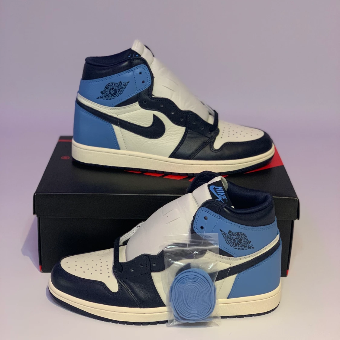 Jordan 1 high obsidian 