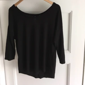  - En svart basic tröja med en liten "öppning" i ryggen! Snygg till ett par slitna jeans! Köparen står för eventuell frakt 