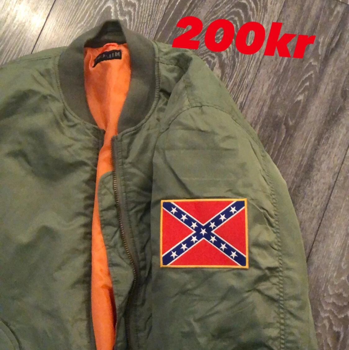 Kaki bomber jacka  - 90