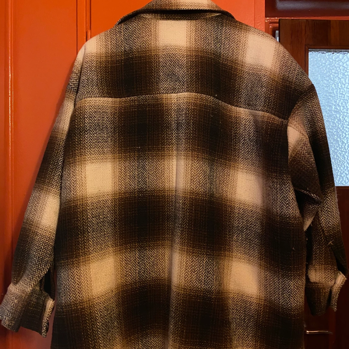 Rutig flanelljacka  - 90