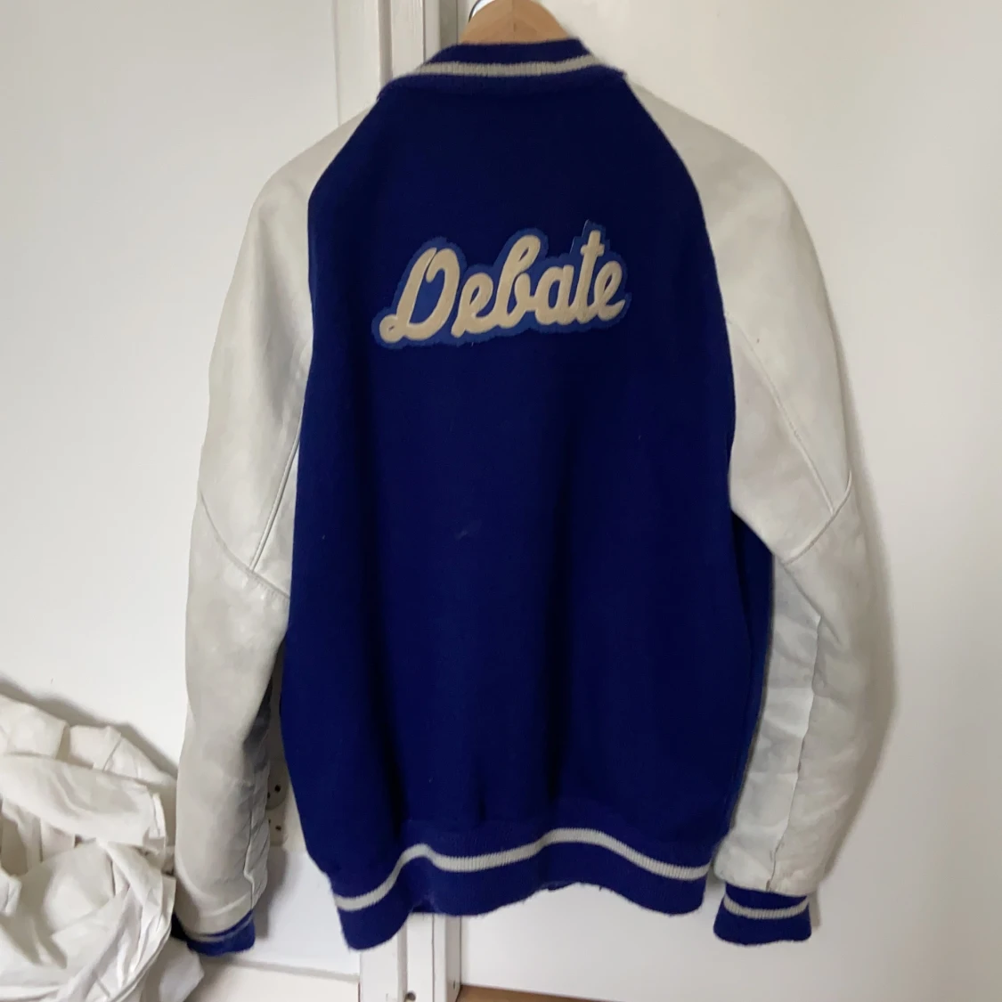 VINTAGE VARSITY JACKET, STORLEK L - 90