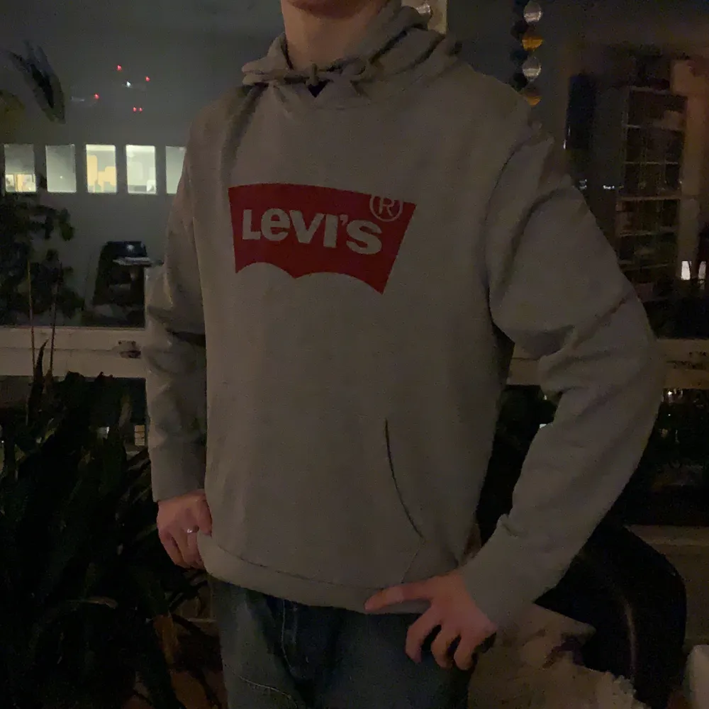 Ball hoodie från det populära märket Levi’s! Tidlöst:-) toppenbra skick, dock lite liten på mig nu (som ni kanske ser). Lite vintage style på loggan! :-). Hoodies.