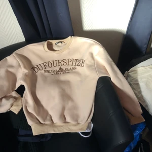 Tjocktröja storlek S - Populär slutsåld tjocktröja från shein i storlek S men passar även xs och M. Sitter superfint och oversized, perfekt att ha skjorta under men känner att den inte kommer till den användning jag vill. Använd 3ggr.