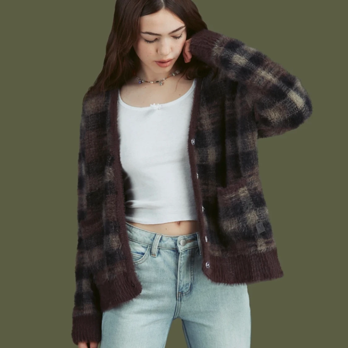 authentic rare unif ty cardigan - 91