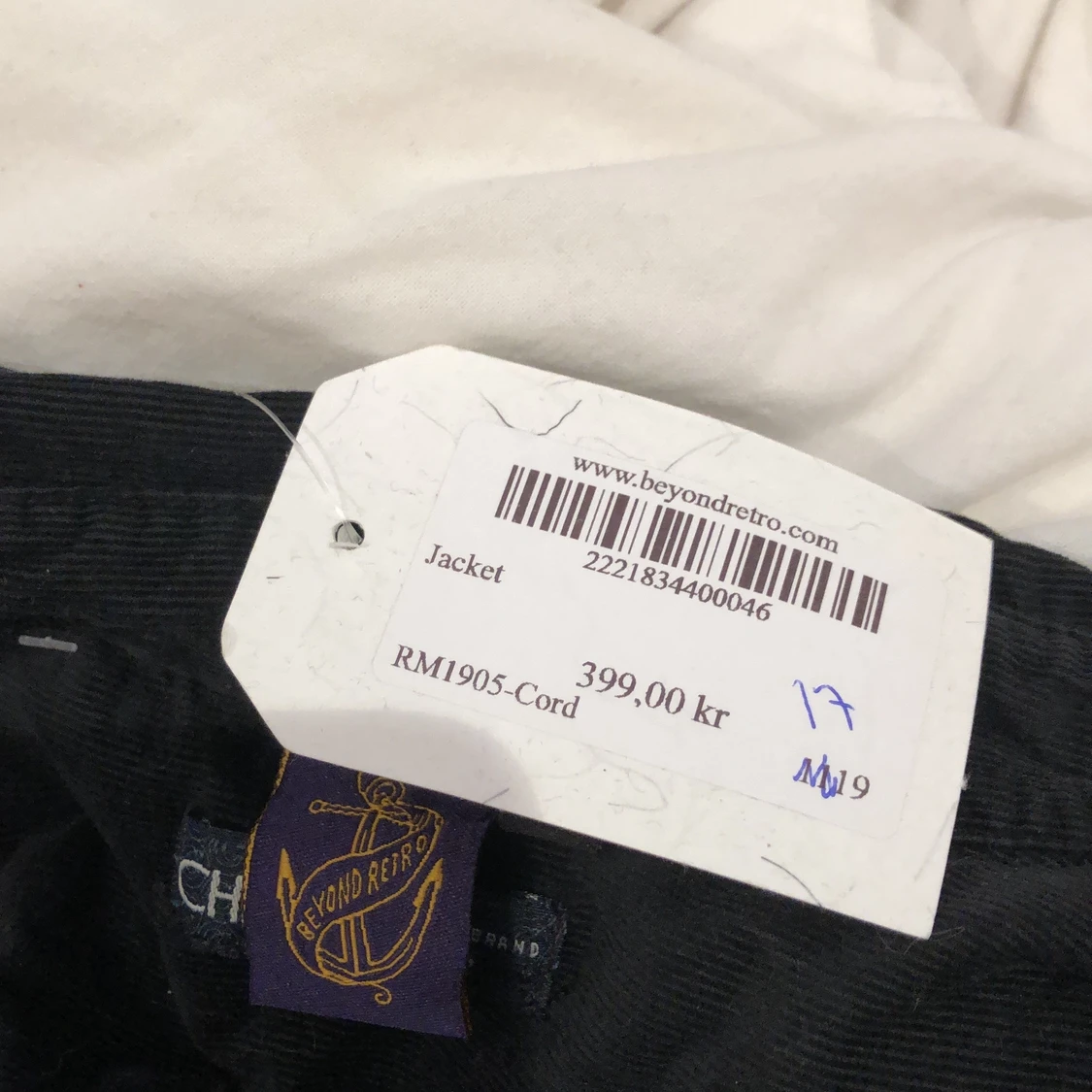 Svart Manchester jacka  - 91