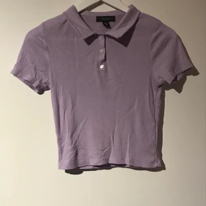 Collard t-shirt - Lila, t-shirt 