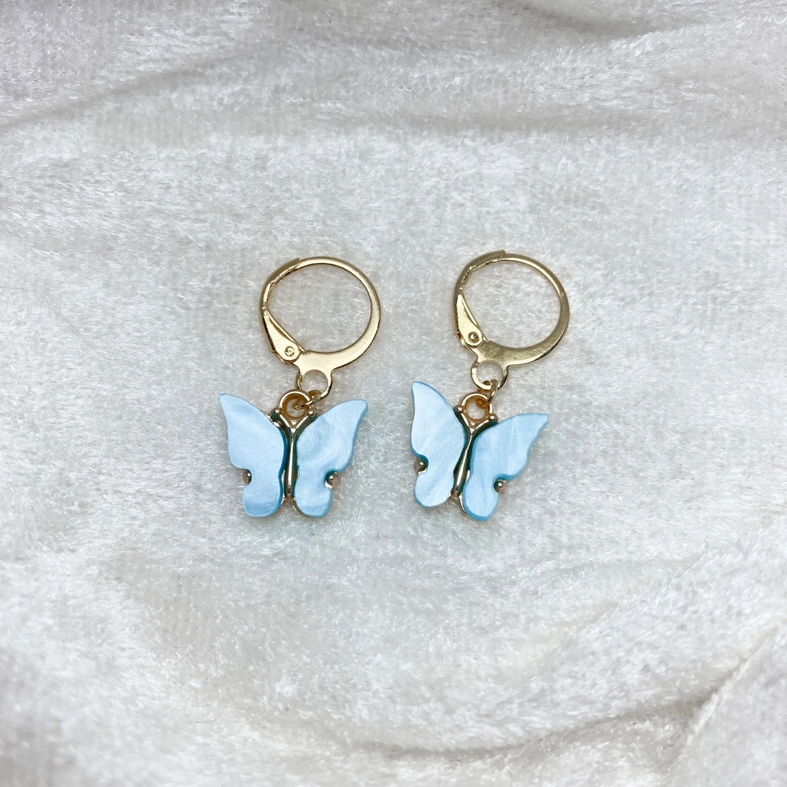 ARIEL ÖRHÄNGE - blå