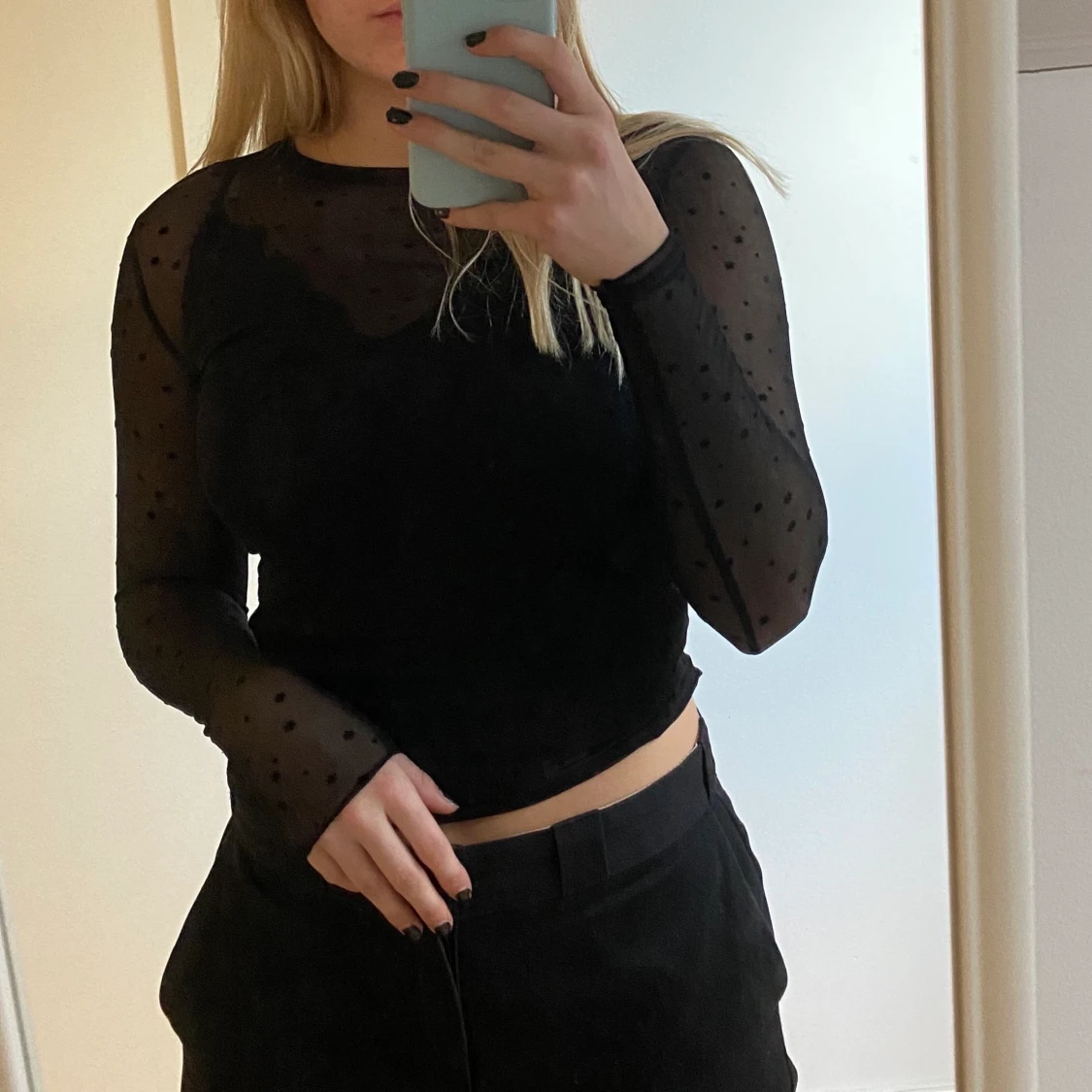 Meshtröja med stjärnor