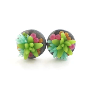  - handgjorda örhängen  *nickelsäkra* 