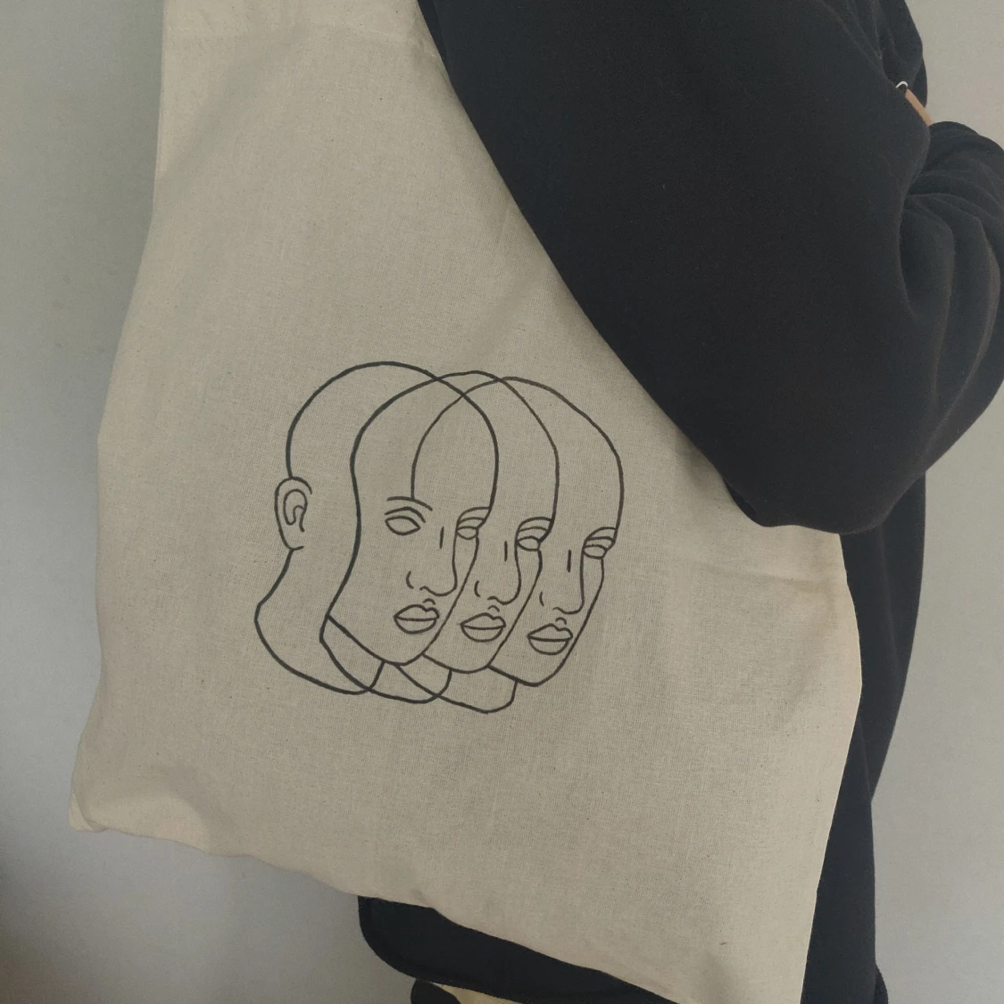 Faces Tote Bag - 90