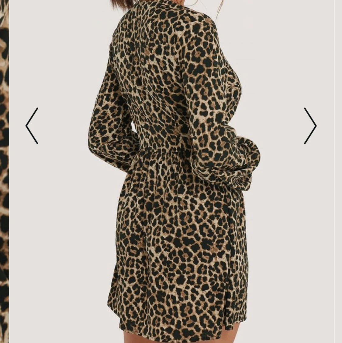 Mönstrad klänning - 90