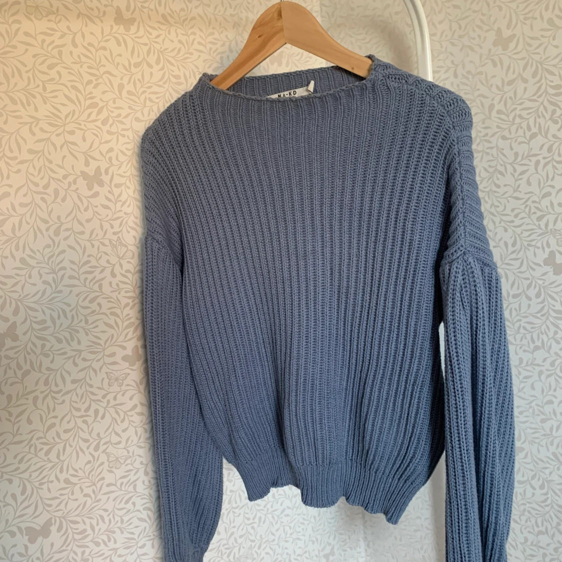 balloon sleeve knitted sweater från nakd