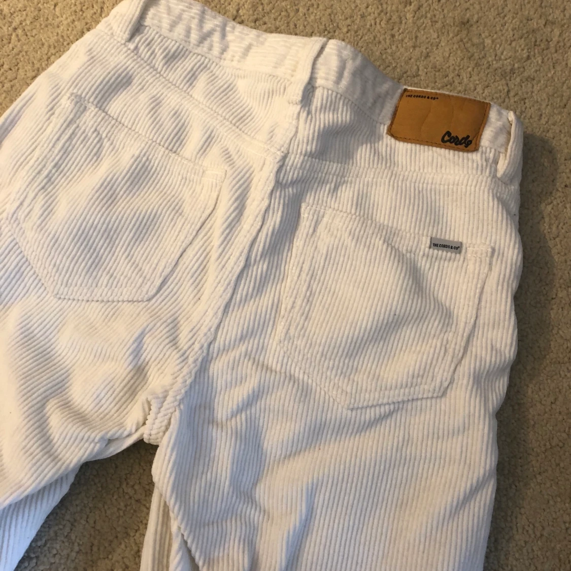 Vita Manchester byxor  - 91