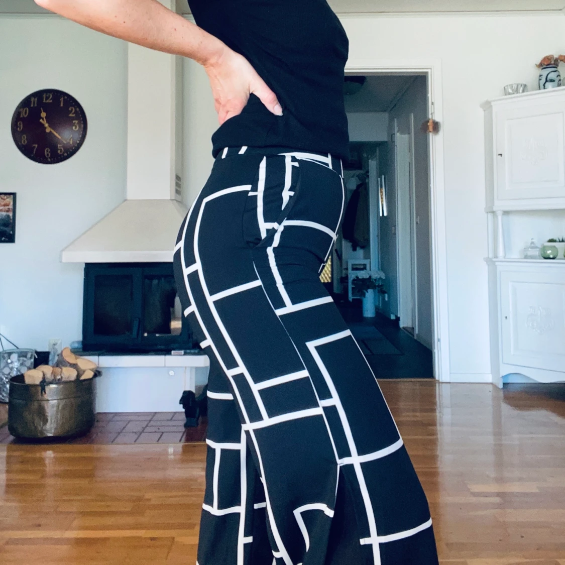 Mönstrade byxor - 90