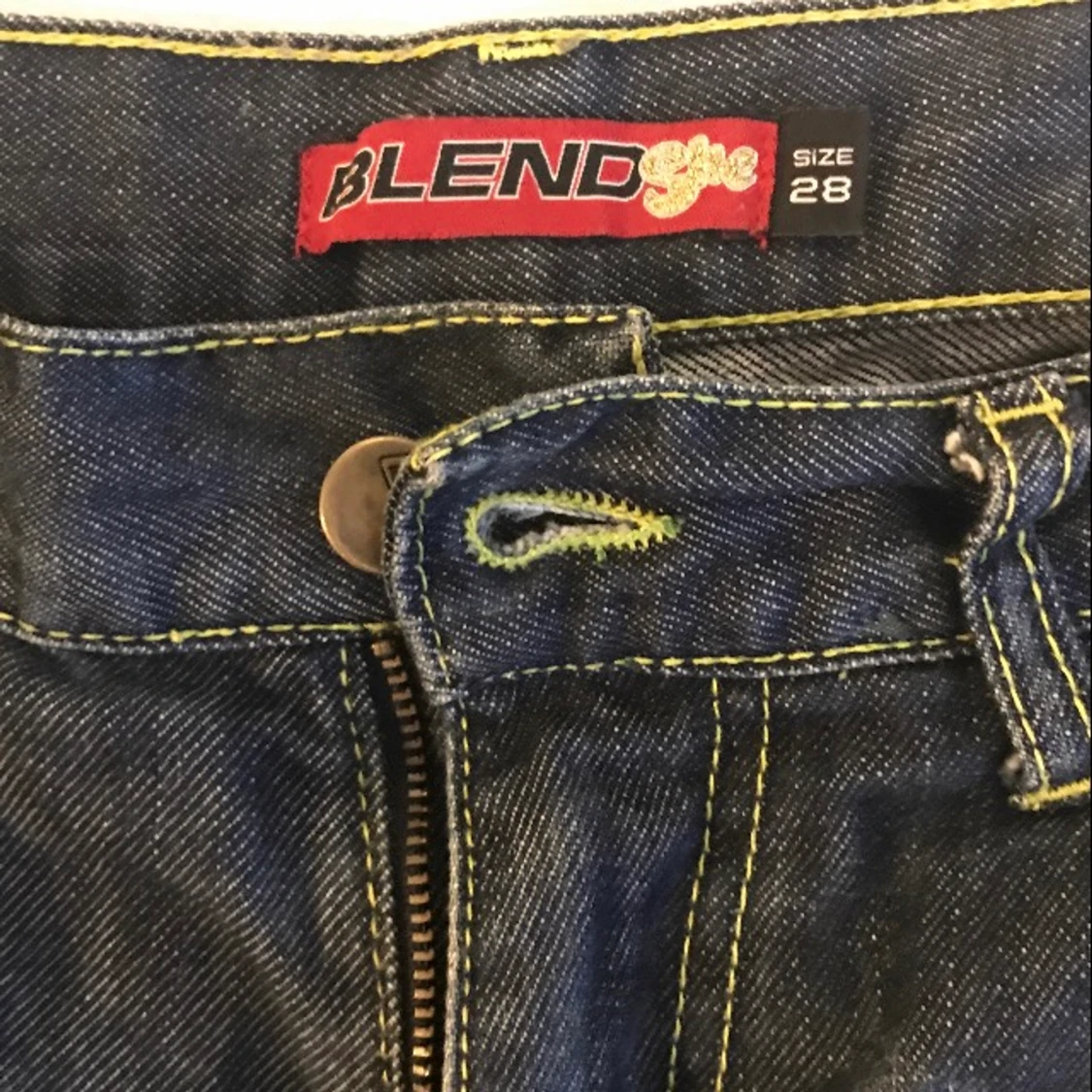 lågmidjade jeans - 91